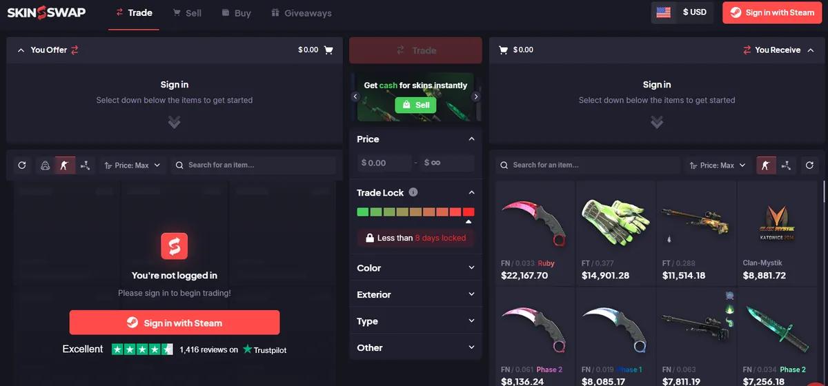Hvordan handle CS2-skinn? Full guide med trinn
