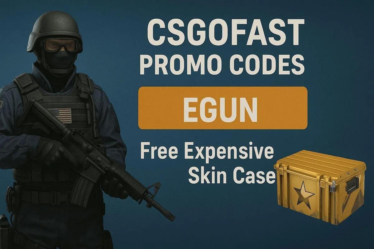 CSGOFast kampanjekoder [FREE SKIN CASE]