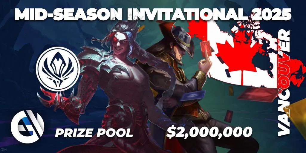 Riot Games avslører MSI 2025 Stream Drops, Twitch-belønninger og Pick'ems-premier