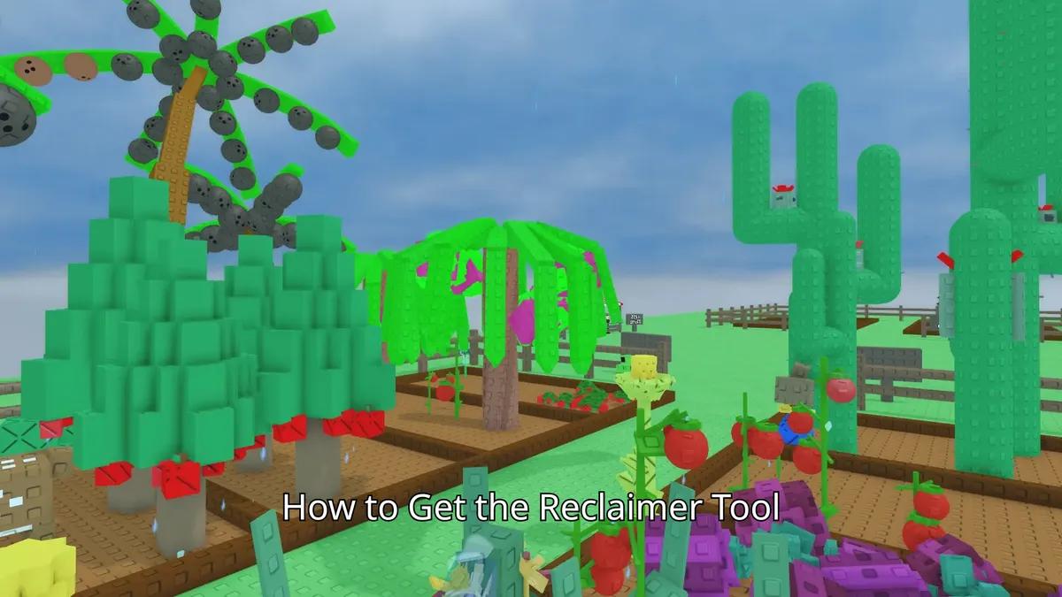 Roblox dyrk en hage: Hvordan få tak i gjenvinningsverktøyet