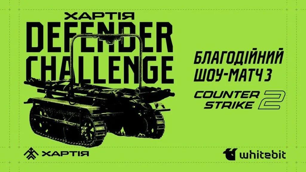 Khartia: Defender Challenge - Veldedighetskamp i CS2 for å støtte ukrainsk frontlinjeteknologi
