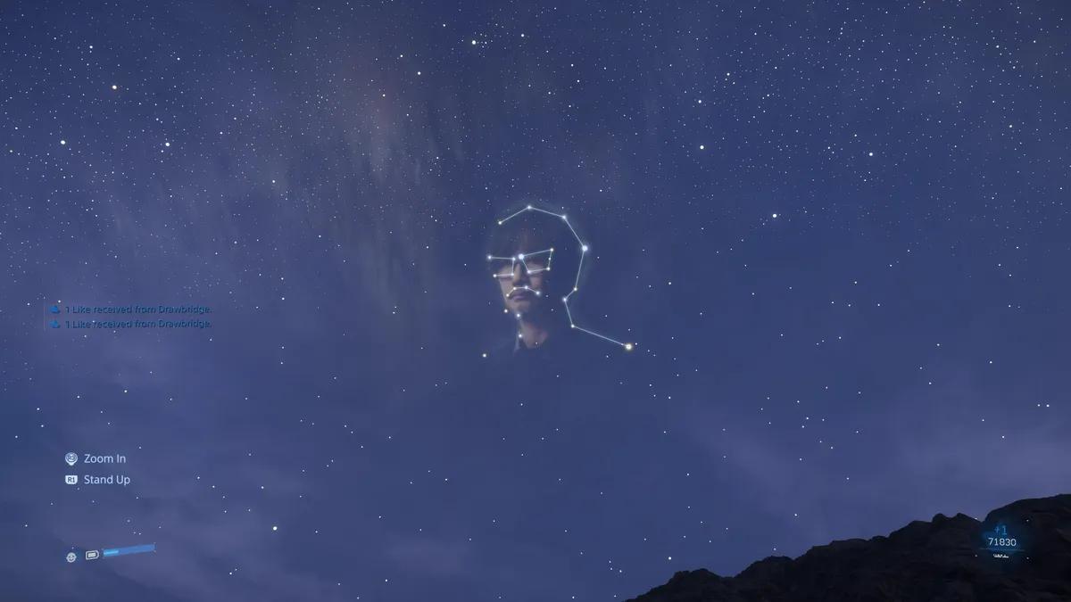 Kojima blant stjernene? Death Stranding 2-fans oppdager skjult stjernebilde formet som skaperens ansikt