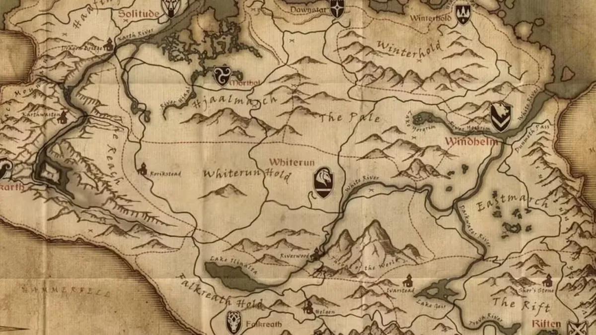 En LEGO-mester gjenskaper hele Skyrim-kartet med over 70 000 klosser