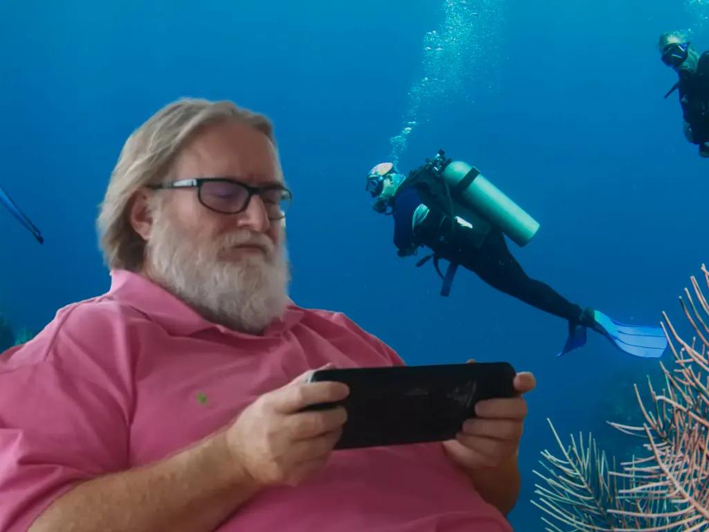 Gabe Newell snakker om båter, AI og "å jobbe for moro skyld" i et nytt, merkelig intervju