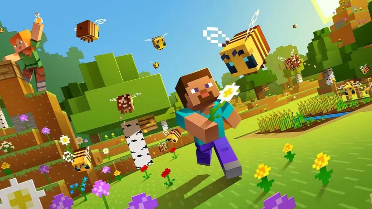Minecraft erter med spennende Smurfene-kryssoverevent