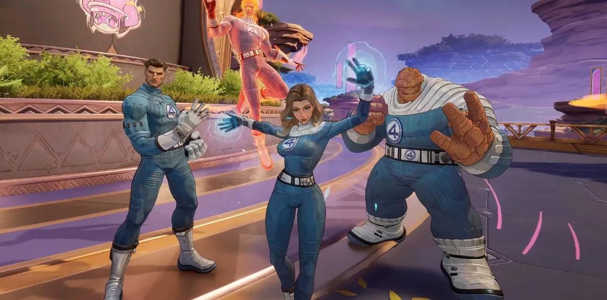 Marvel Rivals avslører Fantastic Four MCU-skins