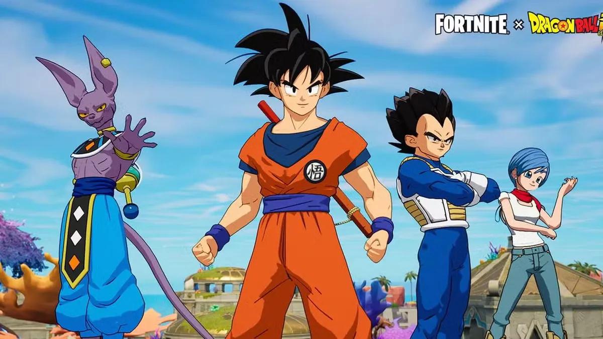 Mer Dragon Ball, Jujutsu Kaisen & One Punch Man Skins Lekket for Fortnite
