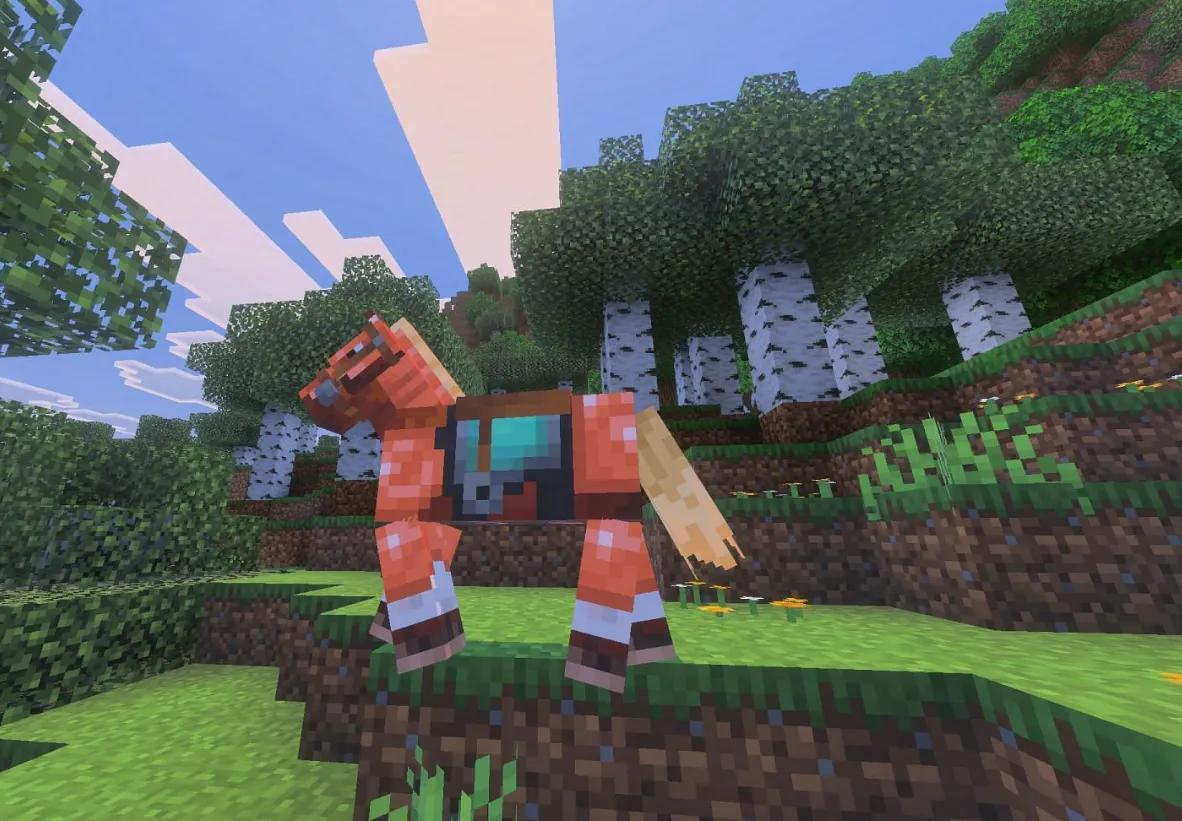 Minecrafts nye oppdatering legger til kobberhesterrustning og bringer tilbake en skrapet mob