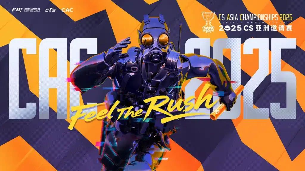 Perfect World kunngjør detaljer om CS2 Asia Championship 2025 med en premiepott på 1 million dollar