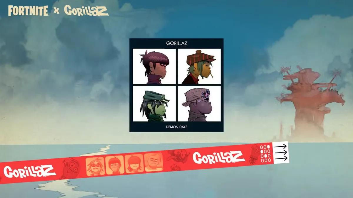 Fortnite Festival slår seg sammen med Gorillaz for sesong 10