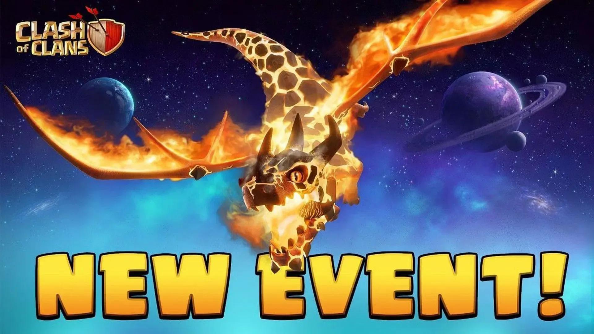 Clash of Clans september 2025 Mini Spotlight-hendelse inneholder Super Dragon