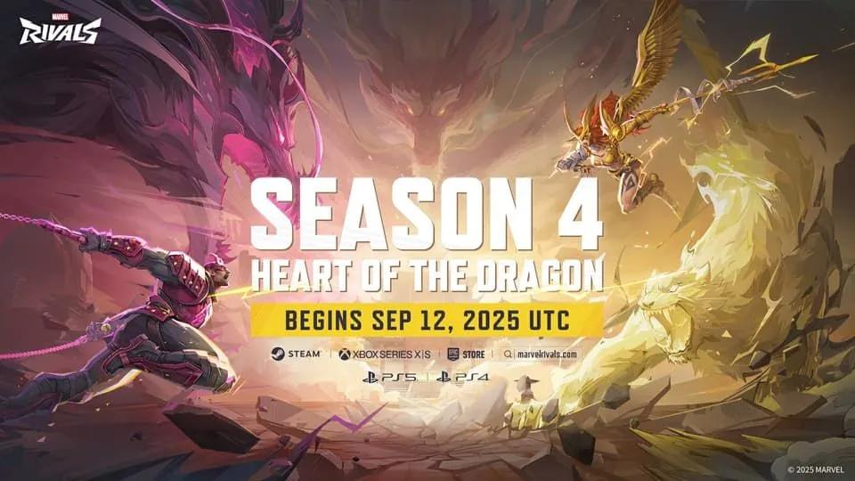 Marvel Rivals lanserer fjerde sesong "Heart of the Dragon"