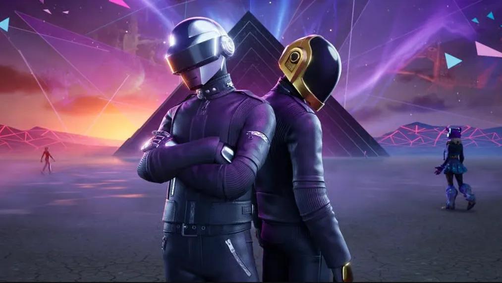 Fortnite x Daft Punk-samarbeid: Skins, kosmetikk og live-event