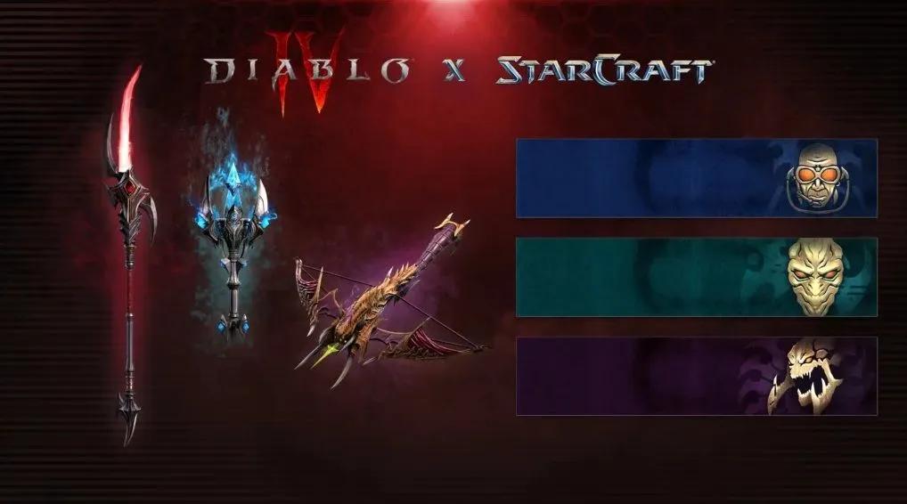 Diablo IV x StarCraft Crossover-arrangement lanseres med temabasert kosmetikk og gratis belønninger