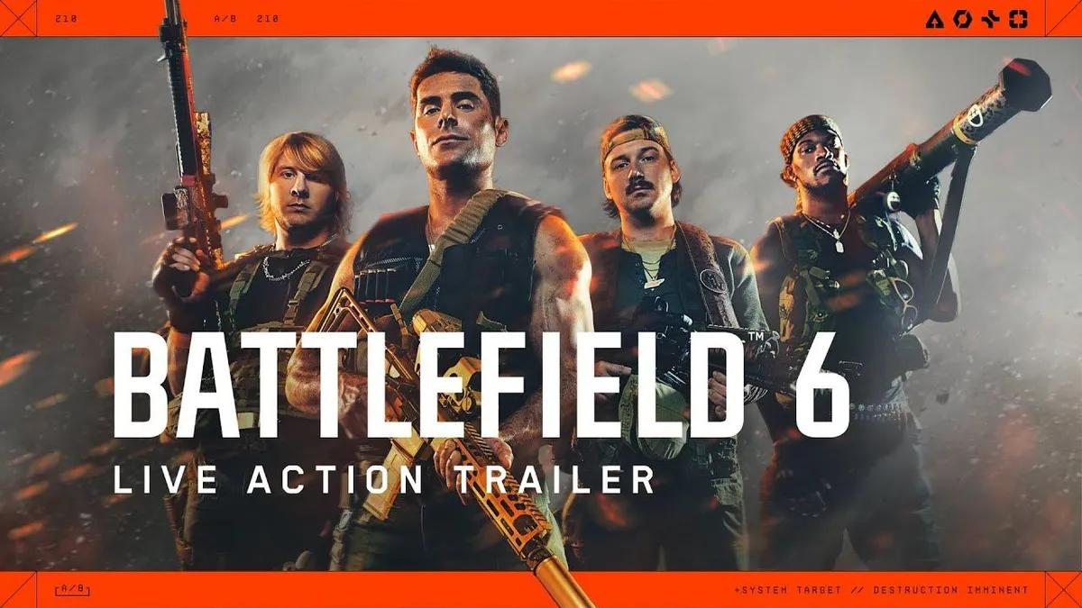 Battlefield 6 sikter mot Call of Duty i fet live-action-trailer