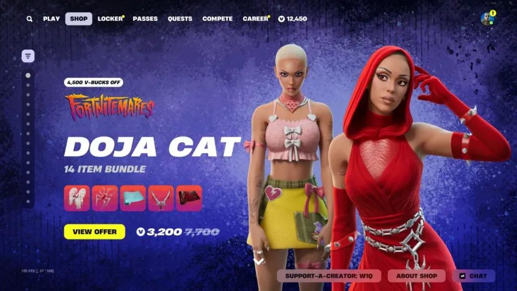 Hvor finner du Doja Cat - Tornenes mor - i Fortnite kapittel 6 sesong 4