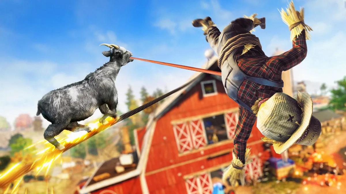 Goat Simulator 3 lanserer ny DLC: Baadlands: Furry Road