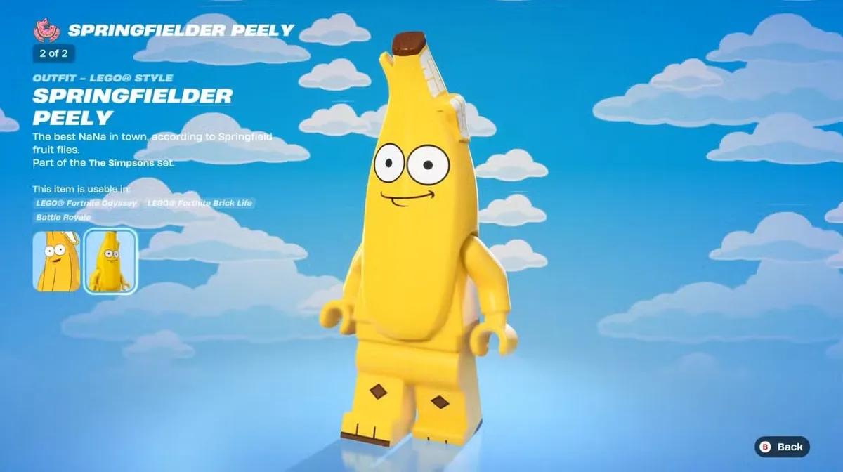 Fortnite x The Simpsons: Hvordan låse opp det kommende Springfielder Peely Skin
