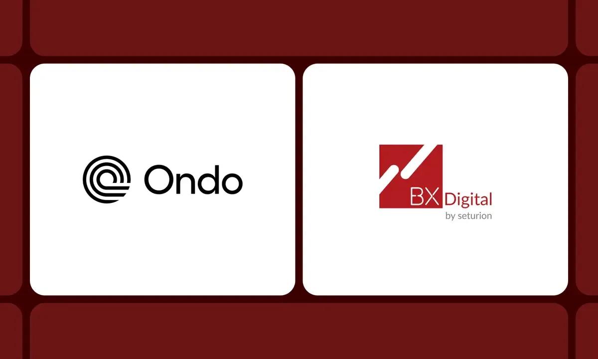 100+ tokeniserte aksjer går live i Europa når Ondo samarbeider med BX Digital
