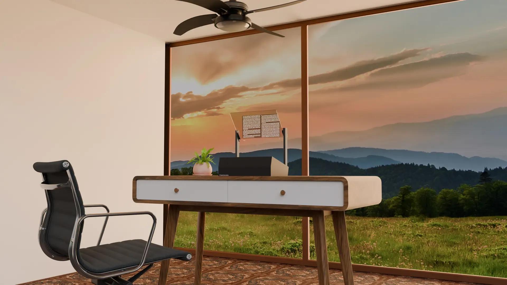 Visual Instruments lanserer Phantom - verdens første gjennomsiktige dataskjerm