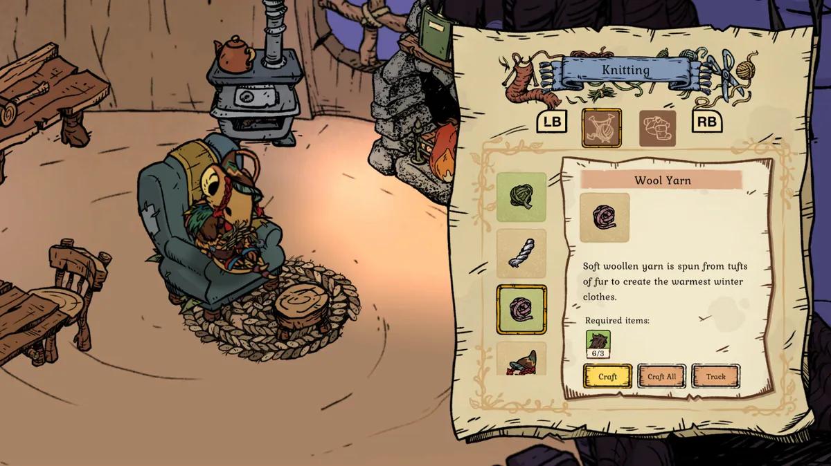 Winter Burrow bringer koselig overlevelsesbok-eventyr til PC