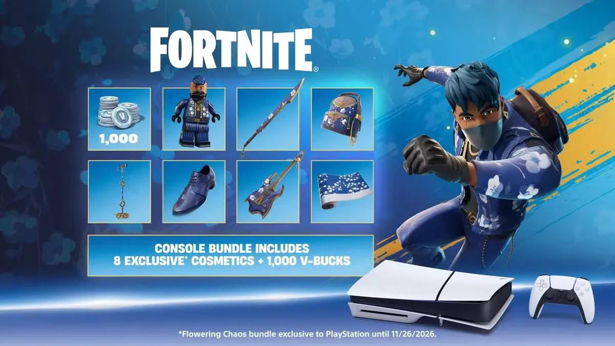Sony bekrefter 2025 Black Friday PS5-pakke med Fortnite: Blomstrende kaos