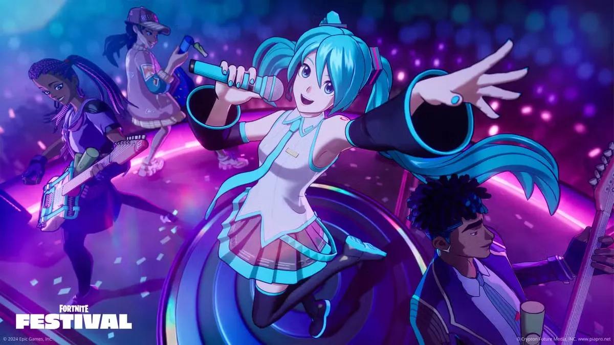 Fortnite bekrefter Hatsune Mikus opptreden i Zero Hour Live Event