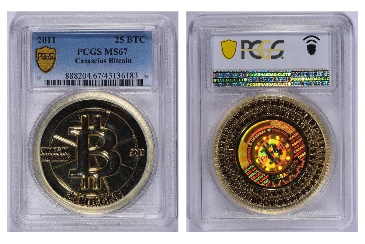 2,000 ultra-sjeldne BTC dukker opp fra dvalemodus: To Casascius-mynter aktivert etter 13 års inaktivitet