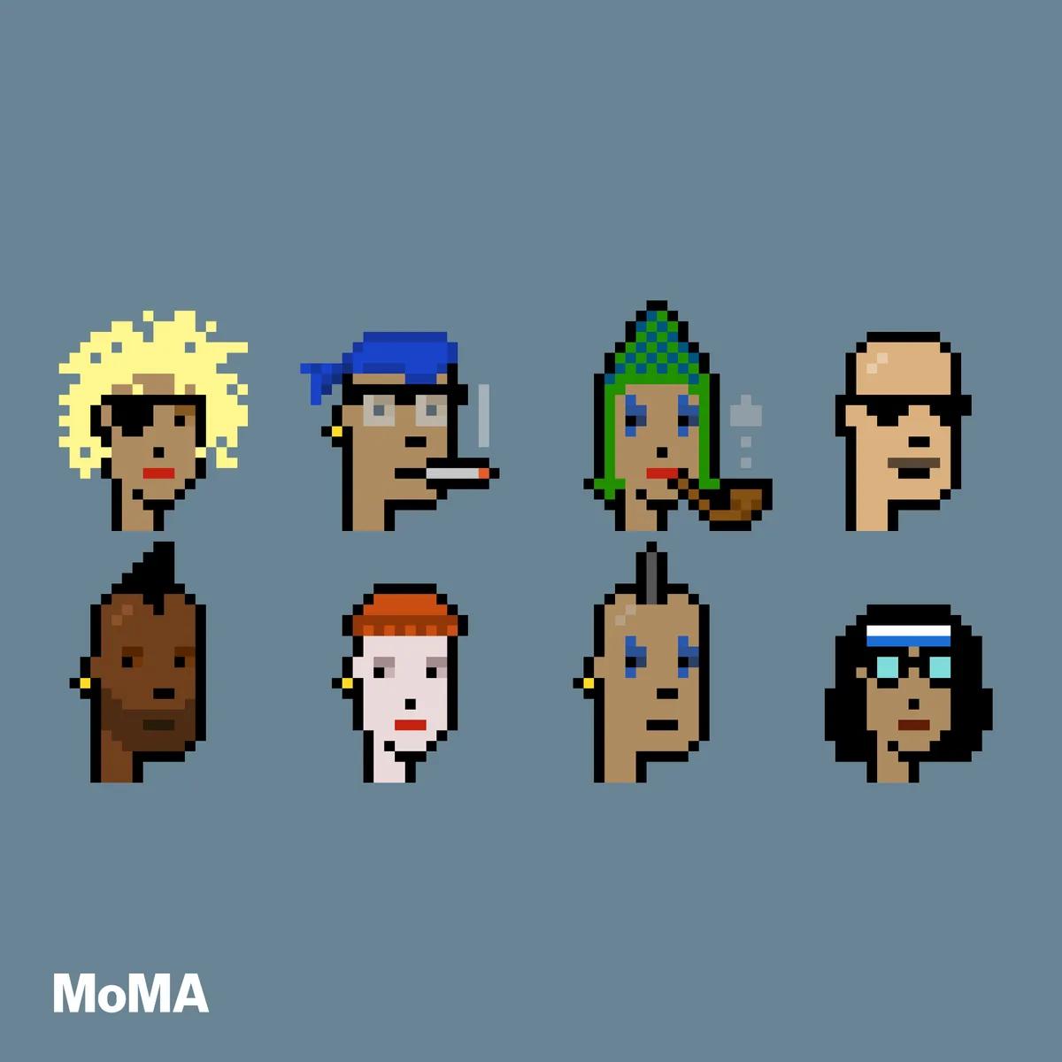 MoMA inkluderer CryptoPunks i sin permanente samling: Et historisk øyeblikk for NFT-er og digital kunst