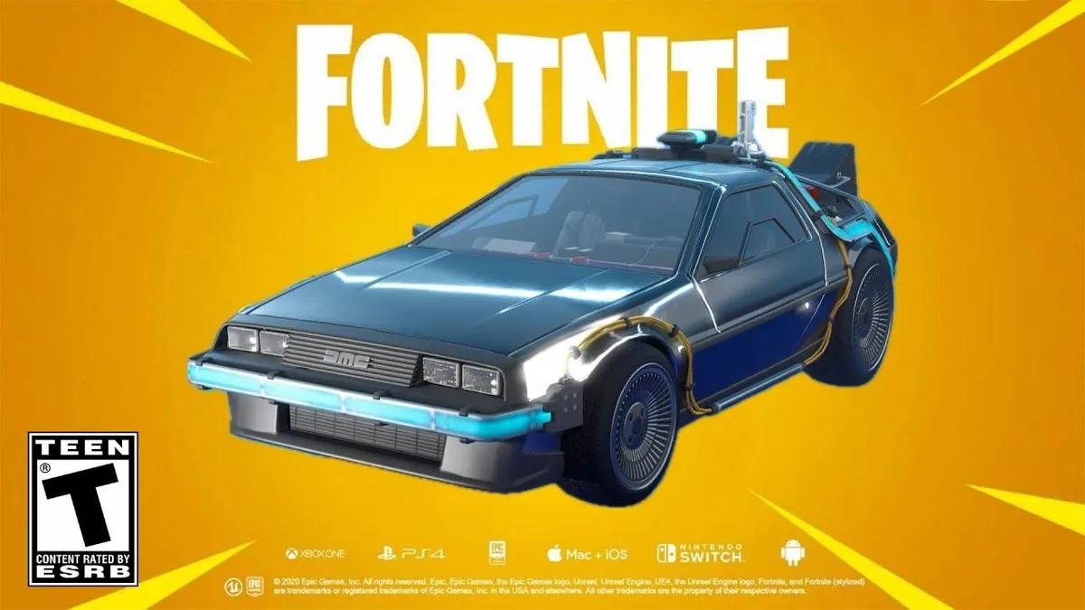 Fortnite ønsker DeLorean tilbake til fremtiden velkommen - slik får du det