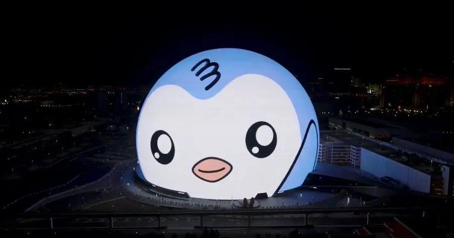 Pudgy Penguins lyser opp sfæren i Las Vegas: Kryptomerket blir mainstream