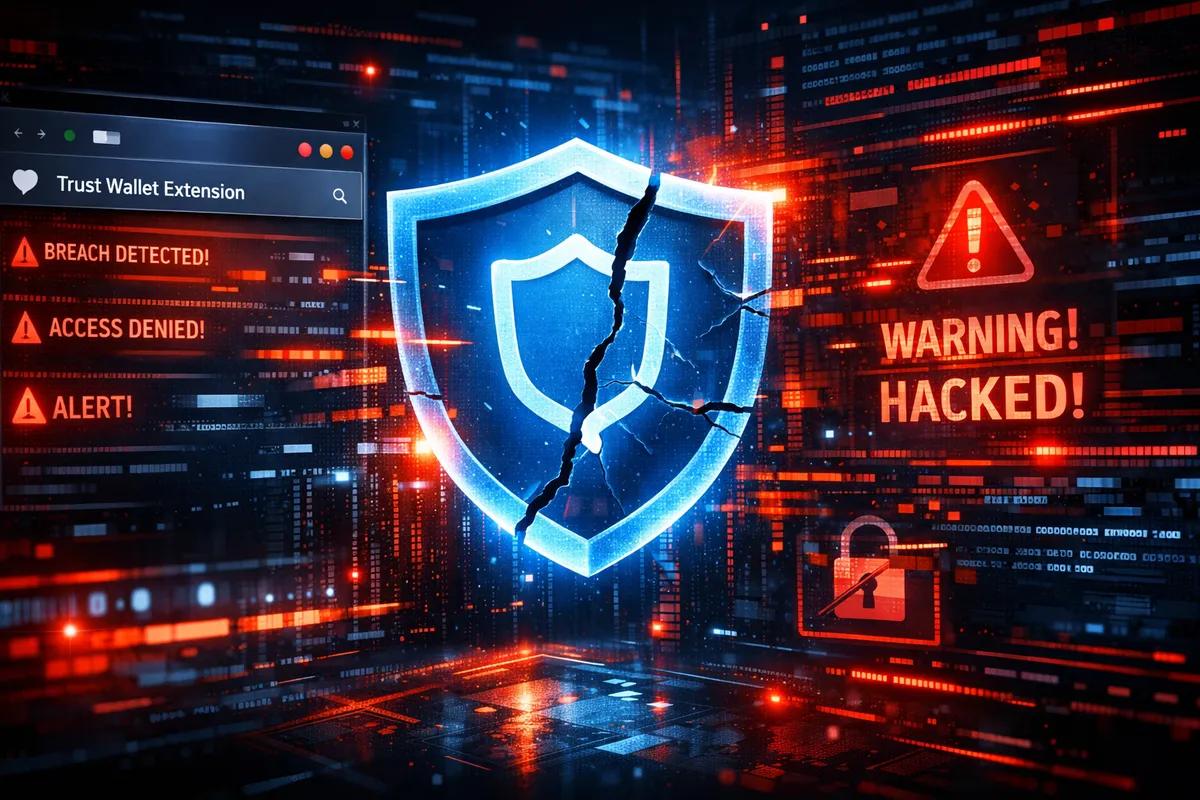 Mulig hacking av nettleserutvidelsen Trust Wallet: Millioner stjålet fra brukere