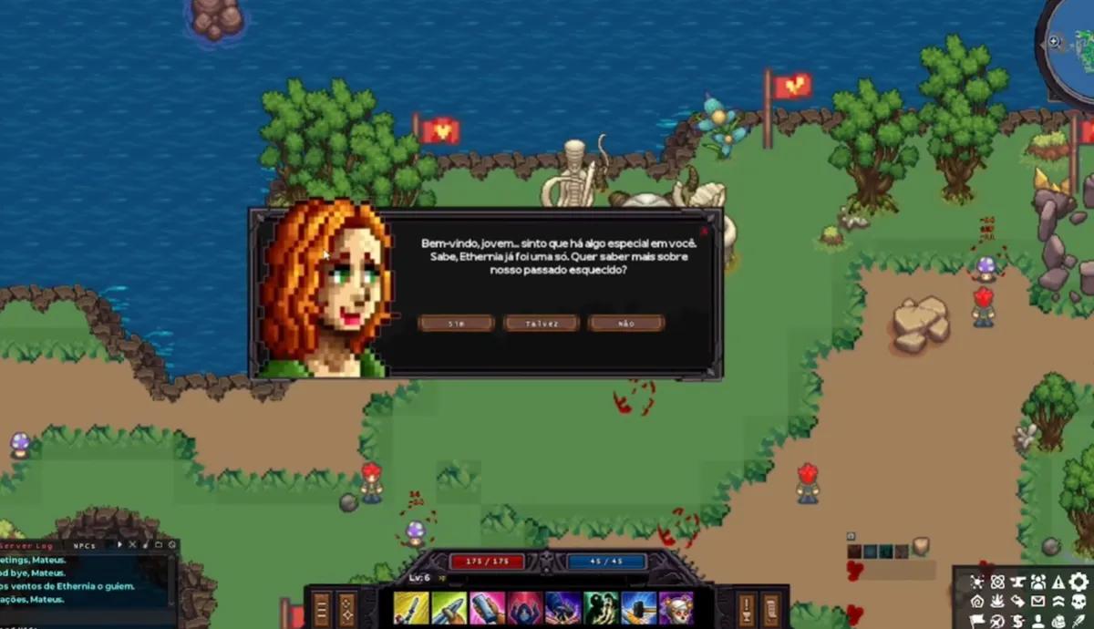 Ethernia lanseres som et gratis 2D MMORPG med D&D-mekanikk