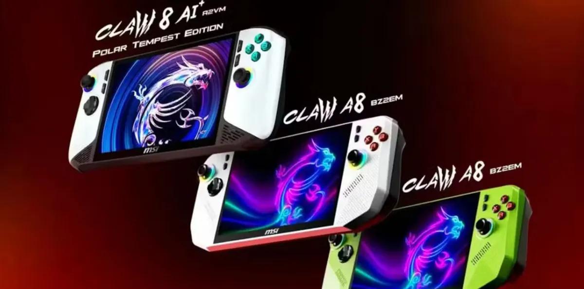 MSIs Claw A8 BZ2EM havner mellom rivalene uten å endre feltet