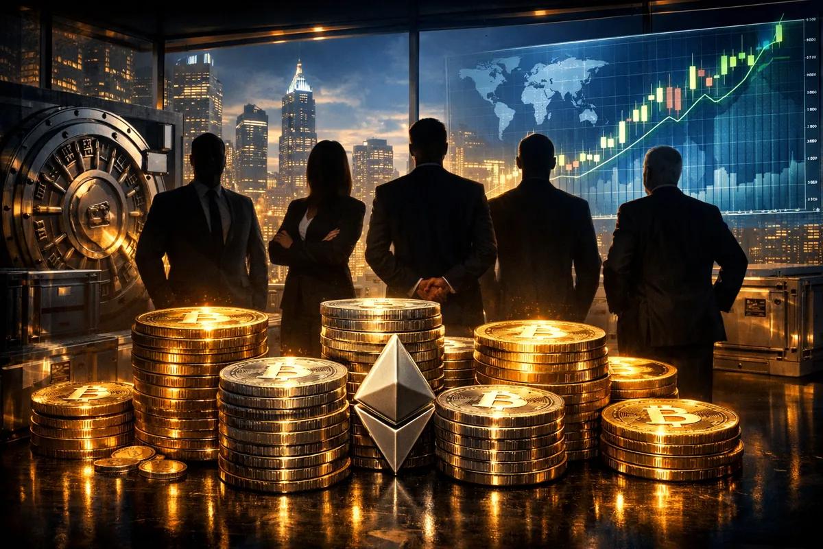 Bedriftsgiganter styrker kryptovalutaakkumuleringen