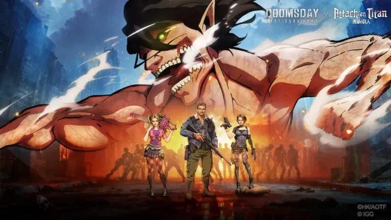 Dommedag: Last Survivors lanserer Attack on Titan Crossover som starter i 2026