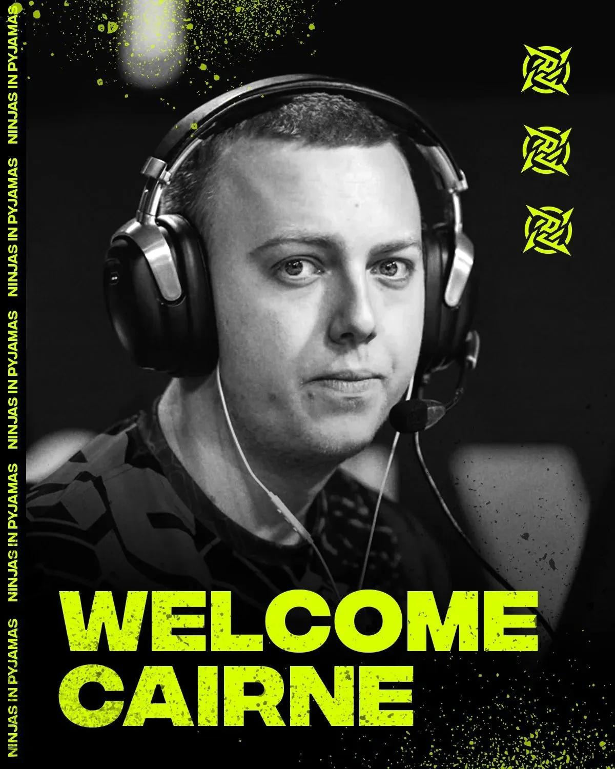 CS2: Ninjas i pyjamas signerer Cairne