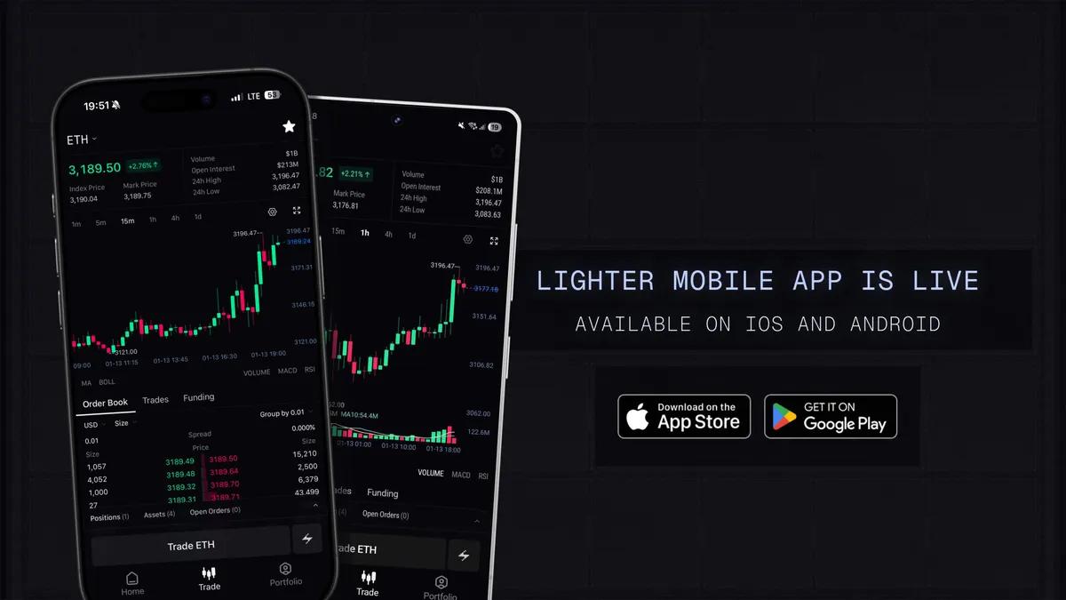 Lighter lanserer mobilapp for iOS og Android