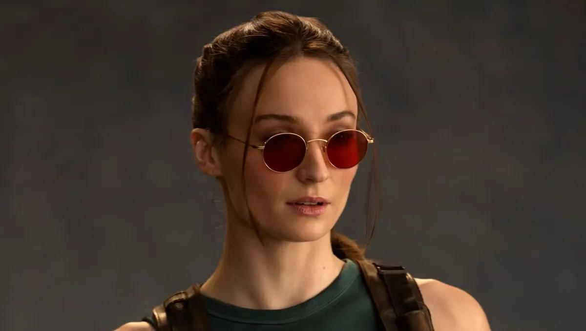 Første titt på Sophie Turner som Lara Croft avslørt