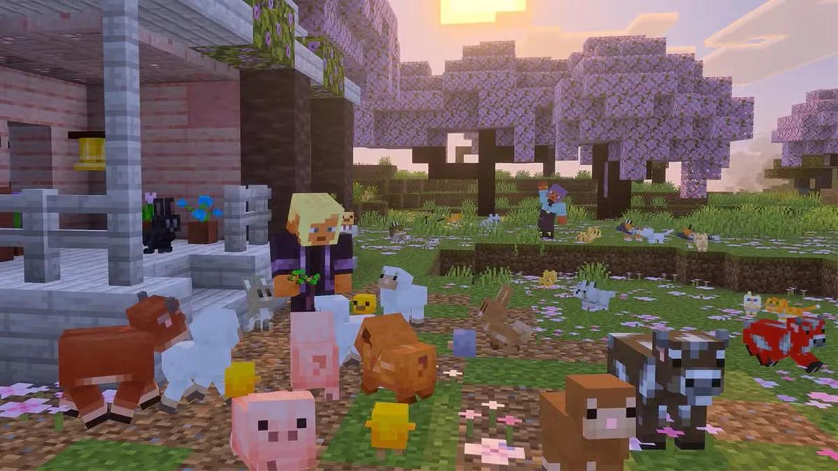 Minecraft avslører gyllen løvetann og nye baby-mobber før neste spillutgivelse
