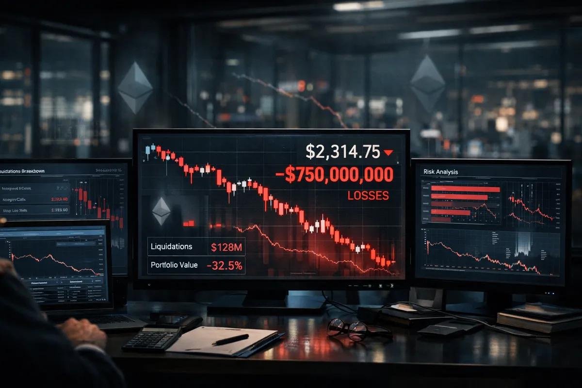 Hedgefond Trend Research taper ~ 750 millioner dollar på ETH