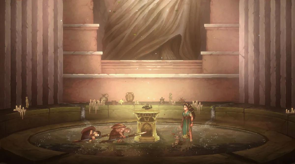 Ny retro God of War-inngang snubler med livløs kamp og forvirrende visuell design