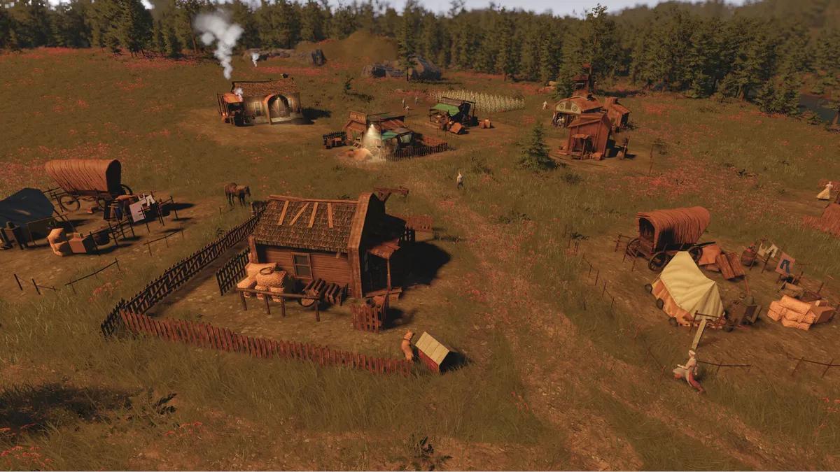 Wild West Pioneers tilbyr en gratis demo som slår sammen det gamle vesten med kolonisimulering