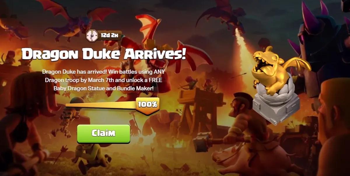 Clash of Clans lanserer Dragon Community-arrangement i Supercell Store