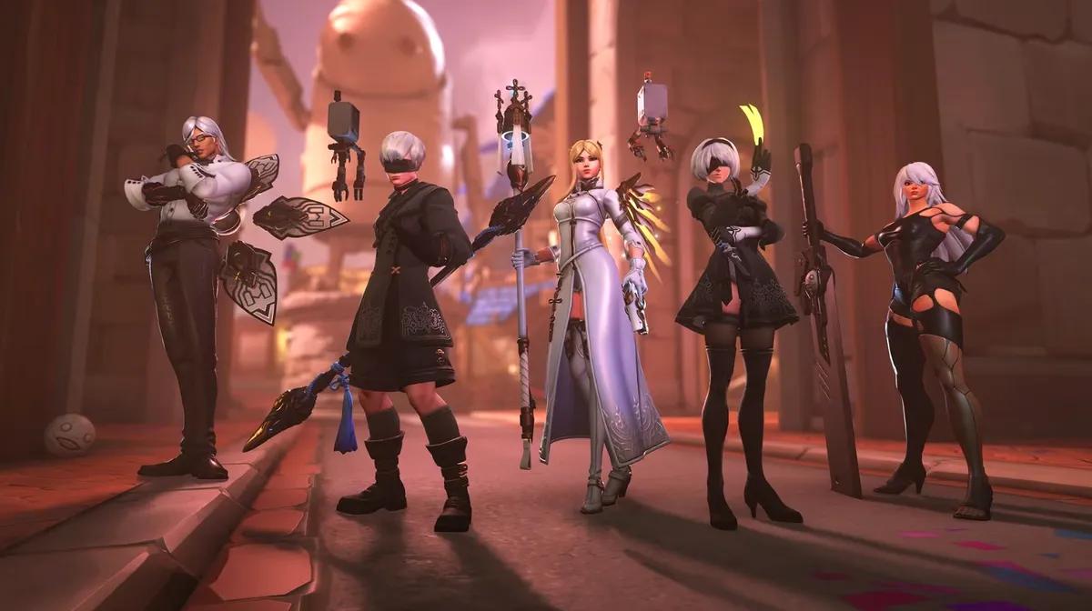 Overwatch x NieR: Automata-samarbeidet går live med fem premiumskinn