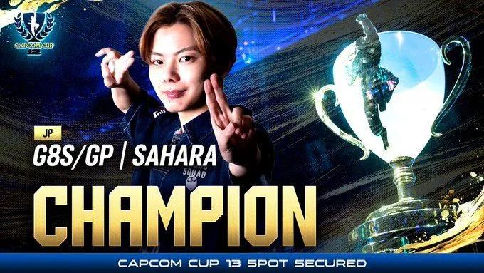Sahara ble vinneren av Capcom Cup 12 og vant 1 million dollar