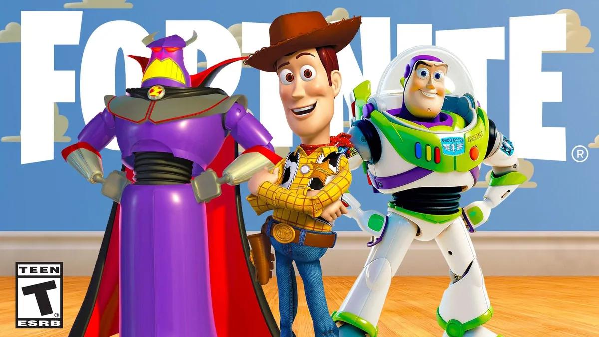 Fortnite-lekkasjer hinter om Toy Story-crossover med Woody, Buzz og Zurg