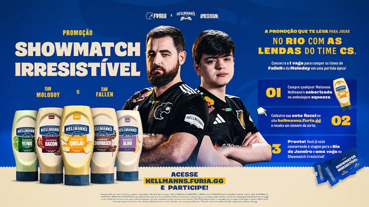 Kjøp Mayo, spill med FalleN: Hellmann’s sender fans til IEM Rio 2026