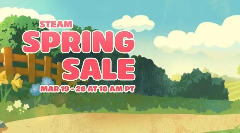 Valve annonserte det første store salget – Steam Spring Sale 2026