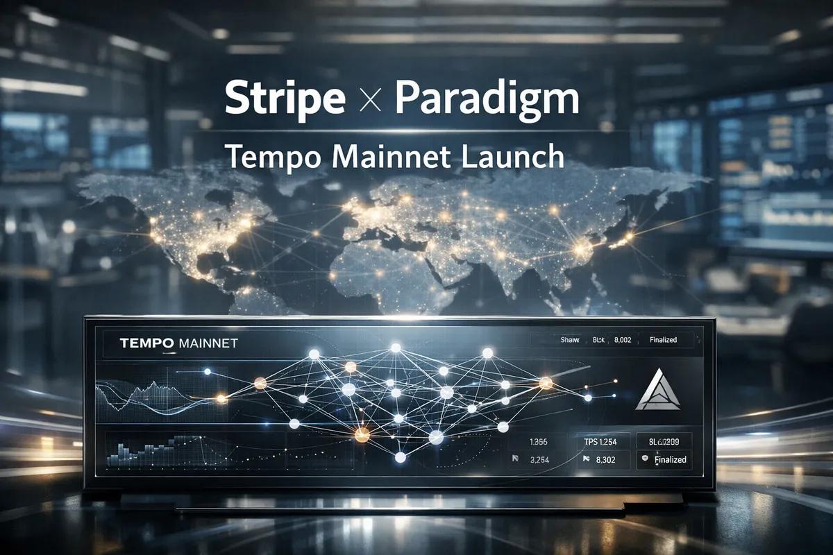 Stripe og Paradigm lanserer Tempo Mainnet